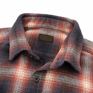 Good Manufacturer Men <b>Flannel</b> Shirt Fully Customized Hot Selling <b>Top</b> Trending Anti-Wrinkle Breathable Eco-Friendly Spring Print - Product Image 3