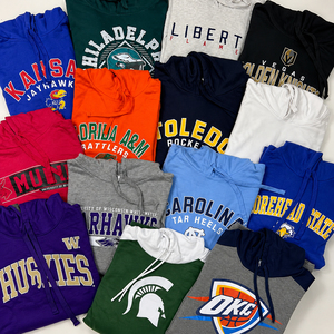 Lote en Stock Listo para Enviar: Sudaderas con Capucha Unisex Personalizadas, Estampadas, de Algodón y Felpa, Ofertas de Liquidación al por Mayor - Product Image 1