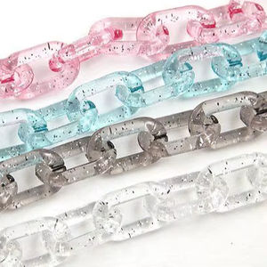 Maillons de chaîne en résine de haute qualité pour artisanat fait main, projets artistiques DIY, fabrication de bijoux par Abdul Rehman Enterprises - Product Image 1