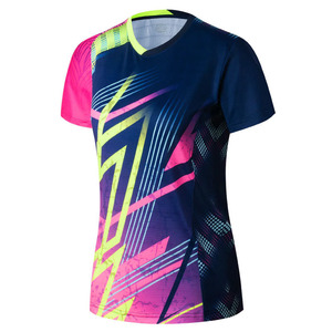 Chemises respirantes en sublimation pour hommes et femmes, vêtements de sport légers, vente en gros - Product Image 1