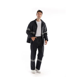 Traje Impermeable y Transpirable para Hombre, para Escalar, Ciclismo y Camping, Diseño Plegable de Poliéster Resistente para Motociclistas - Product Image 1