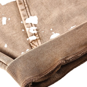 Lavado ácido personalizado para estampado Puff Sudadera con capucha Vintage Terry Oversized Winter Fleece Pullover Patrón sólido en blanco 100% algodón 2026 - Product Image 2