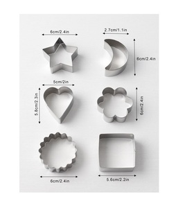 Ustensiles de cuisine pour pâtisserie, outils à gâteaux et biscuits, vente chaude, vente directe du fabricant, outils métalliques pour les fêtes, Noël, Pâques, emporte-pièces à biscuits - Product Image 5