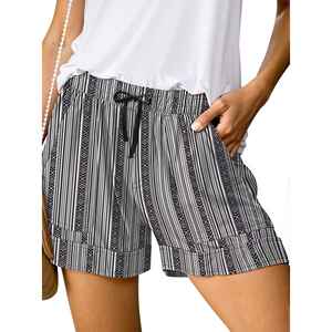 Custom Made Wholesale Sublimation Printing Shorts Customized Sublimation High Quality New Fashion Printed Women's Shorts - Product Image 5