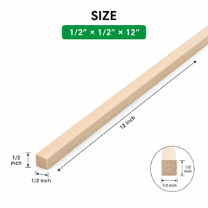 Square Solid Wood Crafts From Vietnam Easy-to-Cut-and-<b>Paint</b> DIY Components for Wooden Boxes Wall Signs Home Decorations - Product Image 2