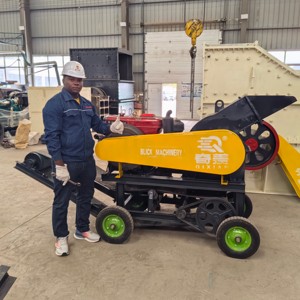 Gold Hammer Ore Crusher Mineração Mobile e Hammer Crusher Btma Mobile Portable Hammer Crusher - Product Image 2