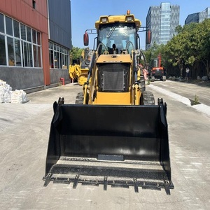 รถตักล้อยาง CAT 420F รุ่นปี 2020 น้ำหนักบรรทุก 9 ตัน พร้อมบุ้งกี๋และแขนขุด สีเหลือง มือสอง - Product Image 3