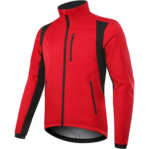 <b>Men's</b> Custom Sublimation Windproof Breathable <b>Cycling</b> <b>Jacket</b> Full Sleeve Color Blocked Polyester Outdoor Sport Wear - Product Image 1