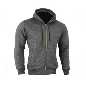 Sweat à capuche de moto avec doublure intégrale de protection, design blindé, en tissu polaire doux, chaud et décontracté pour la conduite hivernale en ville - Product Image 4