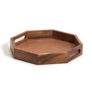 Plateaux décoratifs en bois au design incroyable, plateaux de service en bois avec poignée, à prix d'usine très avantageux - Product Image 3