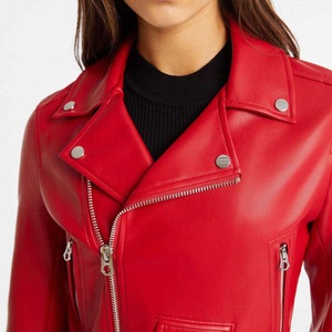 Comfortable Casual Street Wear Genuine <b>Leather</b> <b>Jacket</b> For Women High Quality Stylish <b>Leather</b> <b>Jacket</b> For Winter OEM Wholesale - Product Image 6