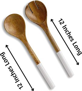 Utensilios para Ensaladas Ecológicos, Aptos para Lavavajillas, Hechos en India, Más Vendidos - Product Image 3