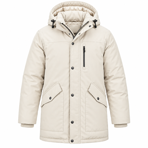 <b>Men's</b> <b>Winter</b> <b>Parka</b> Jacket Waterproof Hooded Warm <b>Coat</b> with Cotton Filling Casual Plus Size Sports Jacket Wholesale - Product Image 2