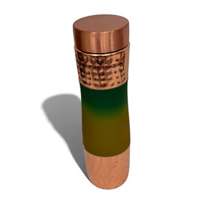 Luxury Hammered <b>Copper</b> <b>Drinking</b> <b>Bottle</b> from Indian exports international. (Certified pure <b>copper</b>) - Product Image 5