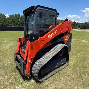 รถตักล้อยางขนาดเล็ก Kubota SVL97-2 รุ่นขายส่ง น้ำหนักบรรทุก 1 ตัน รถตักขนาดเล็กแบบมีสายพานด้านหน้า เครื่องยนต์แบบติดตั้งบนสายพาน มีจำหน่ายทั่วโลก - Product Image 6