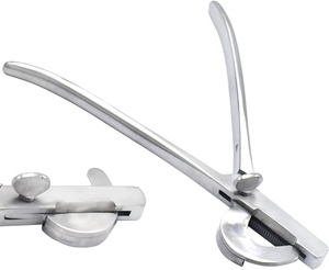 Instrumentos Quirúrgicos Veterinarios de Acero Inoxidable de Alta Calidad, Aparatos Obstétricos, Emasculadores para Animales Grandes, Doble Pinza - Product Image 1