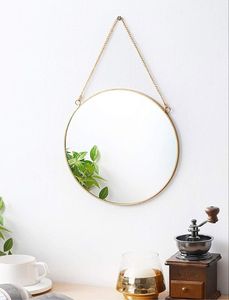 Diamond Shape Hanging Wall <b>Mirror</b> with Metal Border Wall Hanging <b>Mirror</b> | Decorative Customized <b>Mirror</b> With <b>Chain</b> - Product Image 4