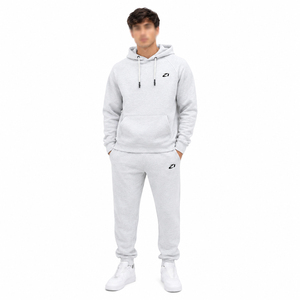 Survêtement athlétique pour homme, logo personnalisé, deux pièces, sweats à capuche, hiver, 100% coton molletonné, manches classiques, respirant, style streetwear, coupe oversize - Product Image 6