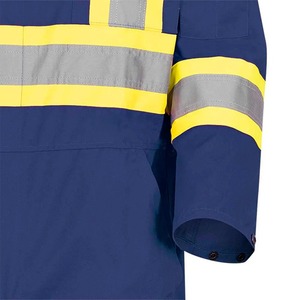 Combinaison de travail à manches longues, couleur personnalisée, uniforme de travail uni, combinaison de sécurité pour hommes, combinaison de travail bon marché - Product Image 3
