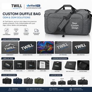 Premium Eco-friendly Lightweight Canvas Barrel <b>Bag</b> Large Capacity Minimalist Sport Gym Duffle Gym Fitness Use <b>Duffel</b> <b>Bag</b> - Product Image 4