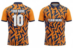 Camisetas de Cricket Personalizadas Premium, Ropa Deportiva de Manga Corta con Diseño de Bandera, Uniformes Sublimados de Secado Rápido para Equipos Profesionales y Jugadores de Torneos - Product Image 6