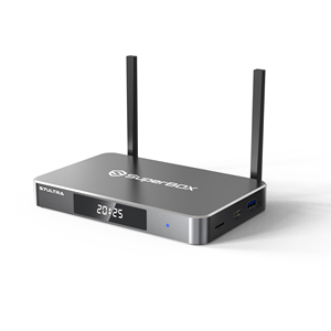 SuperBox S7 Ultra, Centro de Entretenimiento para el Hogar, Caja de TV Inteligente 6K con Control Remoto por Voz, WiFi 6 y Soporte para Bluetooth - Product Image 1