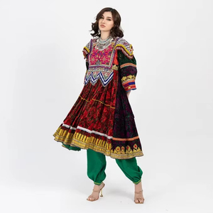 Vestidos Afganos Kuchi 2026 para la Colección Eid, Proveedor Directo de Fábrica, Vestidos Afganos Kuchi Cómodos y Transpirables al por Mayor - Product Image 1