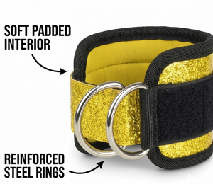 <b>Glitter</b> Ankle Straps Gym Weightlifting Ankle Strap Strap Cable Machine Leg Support <b>Trainer</b> Ankle Straps <b>Glitter</b> Unisex - Product Image 3