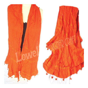 Elegant Cotton Pom Fringe Scarf for Women Soft Lightweight Fashion <b>Wrap</b> Shawl Stylish Casual Winter Spring Neck <b>Head</b> Cover - Product Image 4
