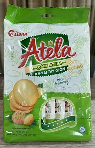 HALAL ISO Balance ATELA 228g Végétarien Craquelin Mince Snack Au Four Pomme De Terre Aromatisé Biscuits Croustillants Goût Salé FMCG Vietnam - Product Image 4