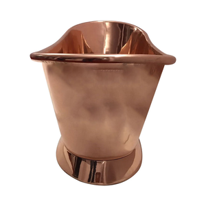 Handmade Copper Bathtub Perla Luxury Freestanding Copper Soaking Tub for Home Bathroom Spa Hotel Resort and Villa - Product Image 2