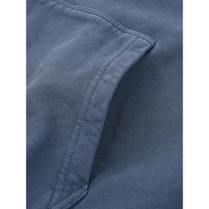 เสื้อฮู้ดดี้โอเวอร์ไซส์แบบไม่มีเชือก ผ้าฟลีซหนานุ่ม น้ำหนักมาก สไตล์สตรีทแวร์  350gsm  รับสกรีนโลโก้ตามสั่ง สำหรับผู้ชายและผู้หญิง - Product Image 4