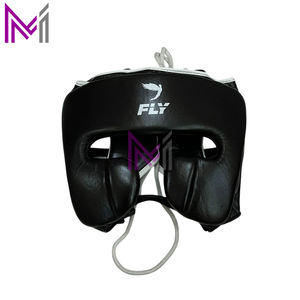 Set de Boxeo Black Fly: Guantes, Protector de Cabeza y Protector Inguinal, Kit de Sparring de Cuero OEM ODM para Luchadores, Gimnasios y Venta al por Mayor - Product Image 4