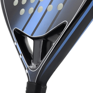 Raquette de paddle Flyingkick Enterprises FK-610 en forme de larme, en cuir, avec surgrip en fibre de carbone, écologique, professionnelle, intermédiaire - Product Image 5