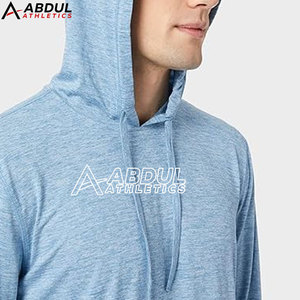 Mens <b>Workout</b> <b>Hoodies</b> Quick Dry Material Ideal For Weightlifting Running Training And Daily Fitness - Product Image 3