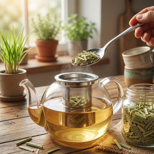 Mejores Ofertas Hojas Secas de Limoncillo (Corte para Té) |   Puro y Naturalmente Elaborado | Hierba de Limón en Grandes Cantidades para Té de Hierbas y Uso Terapéutico - Product Image 2