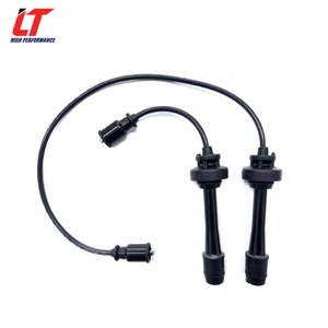 ชุดสายจุดระเบิดซิลิโคน 5 มม. ยี่ห้อ Steady-Spark รับประกัน 1 ปี สำหรับรถยนต์มาสด้า 323 และฟอร์ด ลินซ์ เพื่อลดความหยาบกร้านของเครื่องยนต์ - Product Image 1
