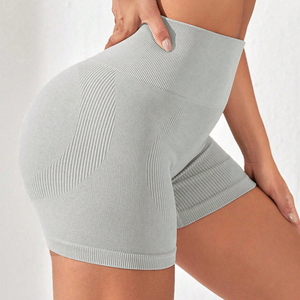 Wholesale Custom Seamless Women <b>Tight</b> Scrunch Butt Fitness Gym Workout Running Sports Yoga Training Shortst - Product Image 3