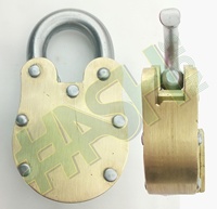 40 ans de garantie Cadenas personnalisés OEM en laiton 100%/Cadenas de style antique/Cadenas de prison d'Alcatraz avec 3 clés principales