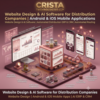 Logiciel d'IA pour la conception de sites web destiné aux entreprises de distribution, applications mobiles Android iOS, WordPress, Shopify, ERP, CRM, logiciel d'IA pour le commerce électronique