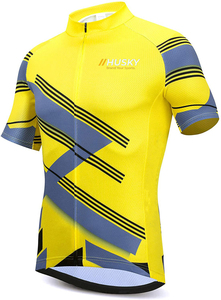 Jersey de Ciclismo Personalizado Azul de Manga Corta, Ecológico, 100% Poliéster, Unisex, Alta Elasticidad, Logotipo Frontal - Product Image 6