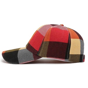 Unisex Plaid Canvas Baseball Cap Autumn Style for Adults Camouflage Hat Hunting Cap hunting Cap Hat polyester - Product Image 3