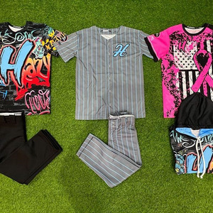 oem service <b>baseball</b> uniform Custom Sublimated <b>Baseball</b> Uniforms Full <b>Set</b> Team Wear Jerseys Pants - Product Image 1