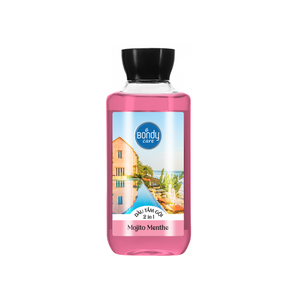 French <strong>Riviera</strong> 2-in-1 Travel Size Shampoo Body Wash Gift Set Moisturizing Oil-Control Sulfate-Free Chemical Gel Pink Bottle - Product Image 1