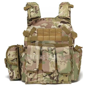 Chaleco de Paintball Transpirable de Nailon/Poliéster - Opciones Ajustables y Personalizables, Chaleco de Entrenamiento Protector de Alta Calidad para Exteriores - Product Image 3