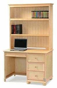 Bureau pliable compact en bois avec rangement |   Fournisseur de meubles de bureau à domicile B2B - Product Image 1