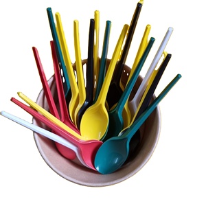 Disposable Plastic <b>Spoon</b> for Food, Dessert, Ice Cream, Party, Catering, Restaurant Tableware Wholesale Hot Selling - Product Image 2