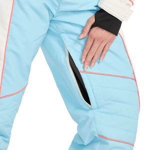 Combinaison de ski unisexe personnalisée 2026 avec fermeture éclair, combinaison de ski pour femme grande taille, combinaison de ski quotidienne, ensemble veste et pantalon pour activités de plein air - Product Image 4