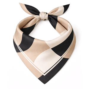 Foulard bandana d'été léger en coton et soie, imprimé cachemire, couleur unie, décontracté, unisexe, triangle, carré, tendance - Product Image 4