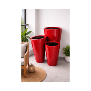 Macetas de Fibra de Vidrio de Diseño Moderno y Lujoso para Decoración del Hogar y Jardín, Ecológicas, Duraderas, Resistentes a los Rayos UV, al Mejor Precio - Product Image 1